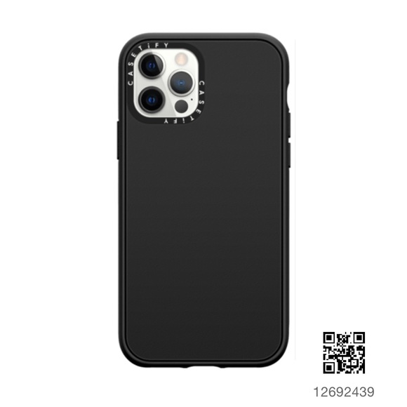 Casetify Other - iPhone 12 Pro Case Matte Black - Casetify